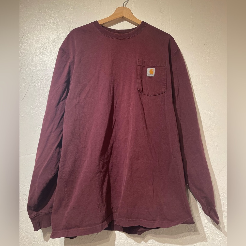 Carhartt Men's Workwear Pocket Long-Sleeve T-Shirt Large TALL Original Fit